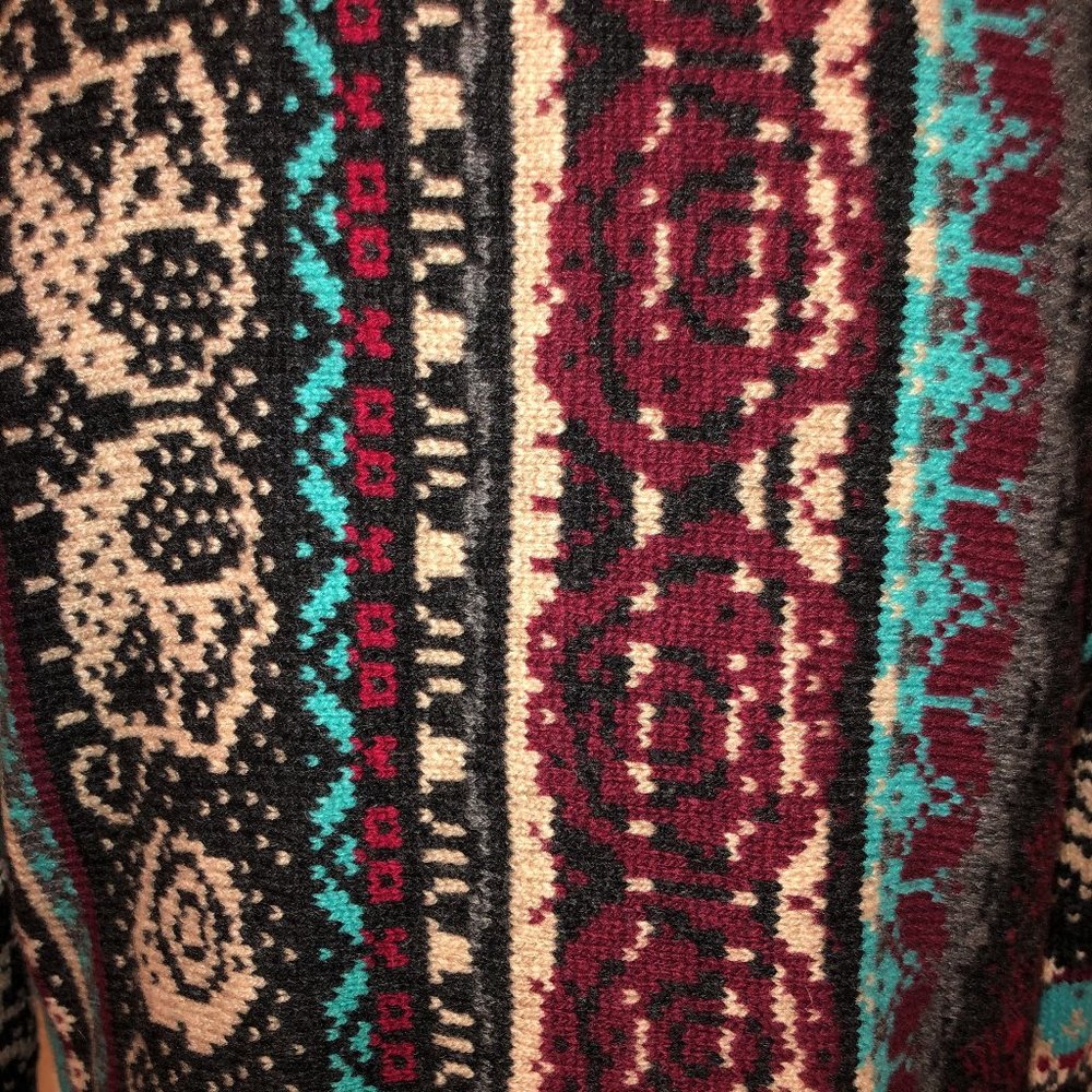 Nwt Ivko Embroidered Wool Multiple Patterns Coat … - image 8